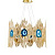 Люстра Boho 6 gold