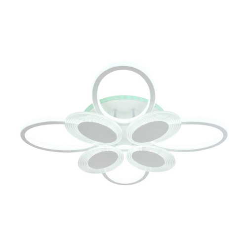 Потолочная светодиодная люстра Profit Light 5889/4+4A WHT Потолочная светодиодная люстра Profit Light 5889/4+4A WHT