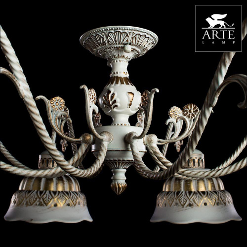 Потолочная люстра Arte Lamp Shiesa A2814PL-8WG Потолочная люстра Arte Lamp Shiesa A2814PL-8WG