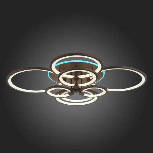 Потолочная светодиодная люстра Evoled Leto SLE200372-08RGB Потолочная светодиодная люстра Evoled Leto SLE200372-08RGB