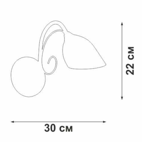 Бра Vitaluce V3667-0/1A Бра Vitaluce V3667-0/1A