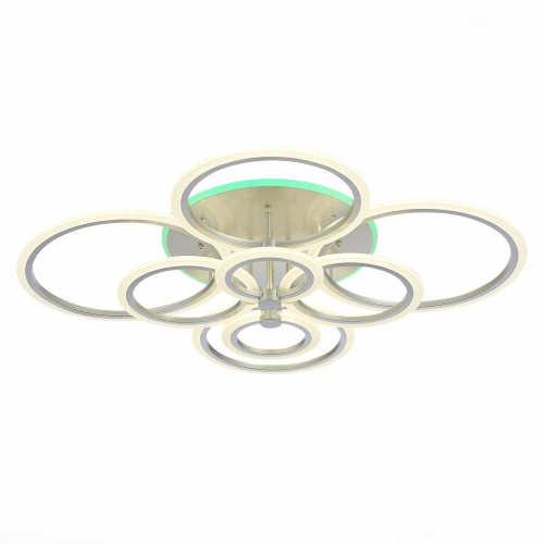 Потолочная светодиодная люстра Evoled Cerina SLE500592-08RGB Потолочная светодиодная люстра Evoled Cerina SLE500592-08RGB