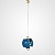 Люстра Louis Weisdorff Multi-Lite Pendant Blue By Imperiumloft