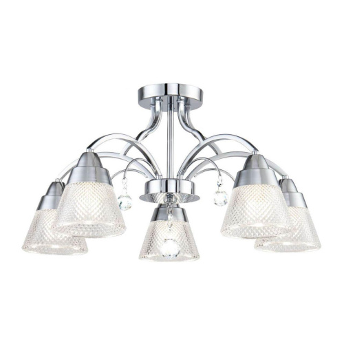 Потолочная люстра Freya Enrica FR2011CL-05CH Потолочная люстра Freya Enrica FR2011CL-05CH
