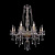 Подвесная люстра Bohemia Ivele 1415/8+4/220/h-86 G