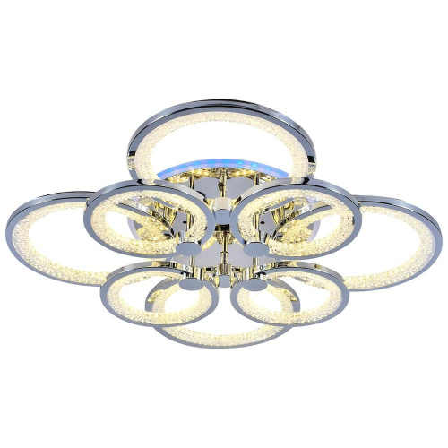 Потолочная светодиодная люстра Profit Light 8002/4+4 CHR Потолочная светодиодная люстра Profit Light 8002/4+4 CHR
