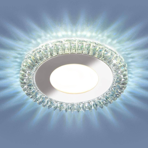 Встраиваемый светодиодный светильник Elektrostandard 9908 LED 8W CL прозрачный a039389 Встраиваемый светодиодный светильник Elektrostandard 9908 LED 8W CL прозрачный a039389