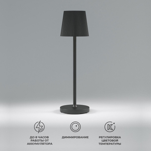 Настольная светодиодная лампа Elektrostandard Mist TL70220 черный a063970 Настольная светодиодная лампа Elektrostandard Mist TL70220 черный a063970