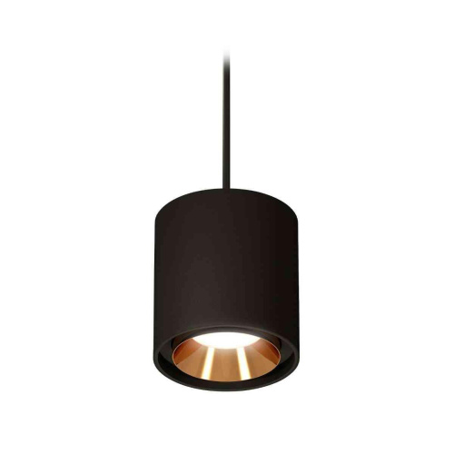 Комплект подвесного светильника Ambrella light Techno Spot XP7723001 SBK/PYG черный песок/золото желтое полированное (A2311, C7723, N7034) Комплект подвесного светильника Ambrella light Techno Spot XP7723001 SBK/PYG черный песок/золото желтое полированное (A2311, C7723, N7034)