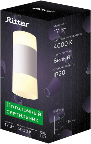 Потолочный светодиодный светильник Ritter Kassel 52065 8 Потолочный светодиодный светильник Ritter Kassel 52065 8