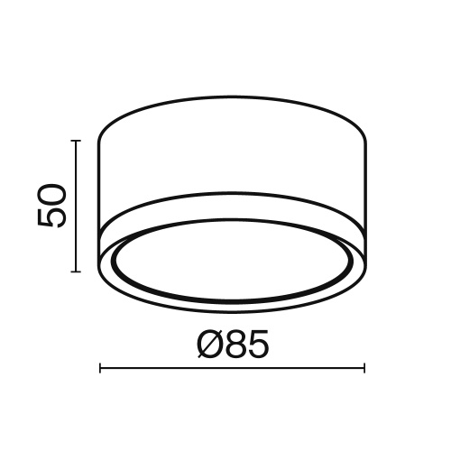 Потолочный светильник Technical C086CL-GX53-SRD-W Потолочный светильник Technical C086CL-GX53-SRD-W