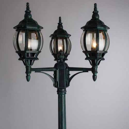 Садово-парковый светильник Arte Lamp Atlanta A1047PA-3BG Садово-парковый светильник Arte Lamp Atlanta A1047PA-3BG
