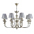 Подвесная люстра Maytoni Serena Antique ARM041-08-G
