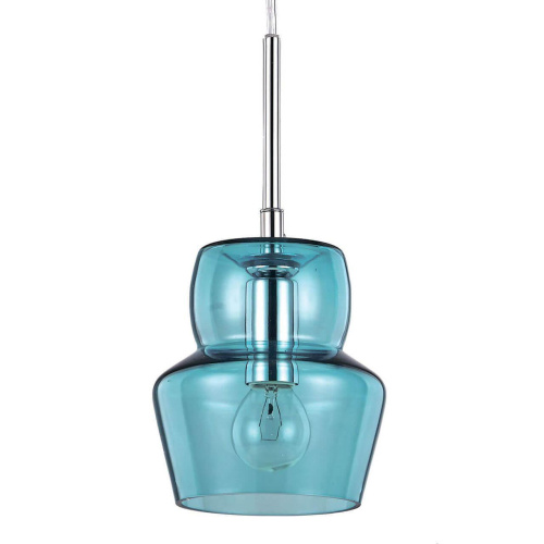 Подвесной светильник Ideal Lux Zeno SP1 Small Azzurro 036120 Подвесной светильник Ideal Lux Zeno SP1 Small Azzurro 036120