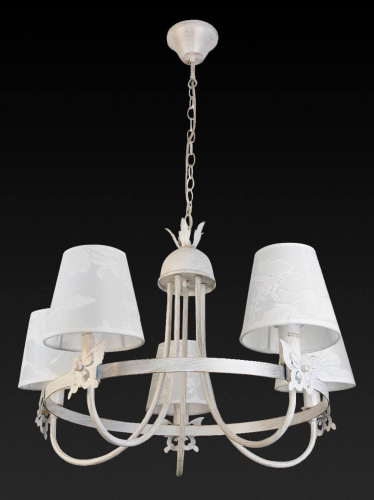 Подвесная люстра Toplight Della TL5670D-05WG Подвесная люстра Toplight Della TL5670D-05WG