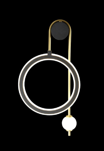 Бра Crystal Lux Corida AP25W Led Black/Gold Бра Crystal Lux Corida AP25W Led Black/Gold