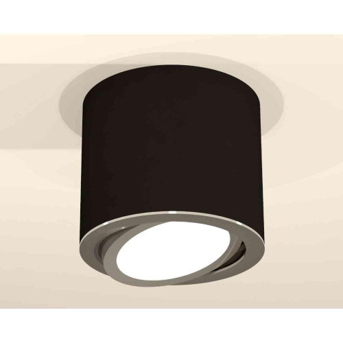 Комплект накладного светильника Ambrella light Techno Spot XS7402002 SBK/PSL черный песок/серебро полированное (C7402, N7003) Комплект накладного светильника Ambrella light Techno Spot XS7402002 SBK/PSL черный песок/серебро полированное (C7402, N7003)