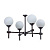 Потолочная люстра TopDecor Otis S4 15
