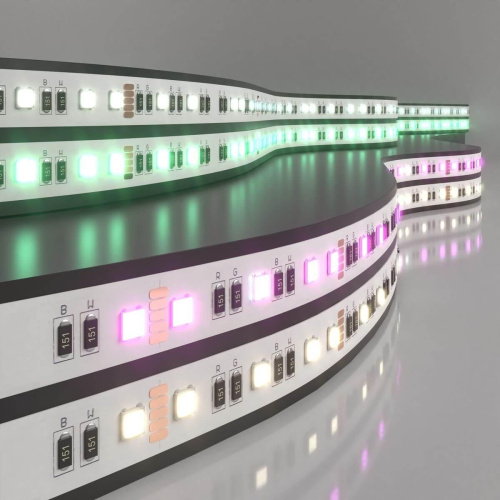 Светодиодная лента Elektrostandard 24W/m 60LED/m 5050SMD MIX RGB/дневной белый 5M a053702 Светодиодная лента Elektrostandard 24W/m 60LED/m 5050SMD MIX RGB/дневной белый 5M a053702