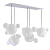 Подвесной светодиодный светильник Loft IT Bolle 2028-S5