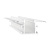 Профиль встраиваемый для светодиодной ленты Ideal Lux Slot Recessed Trim 12 X 3000 Mm Wh 204611