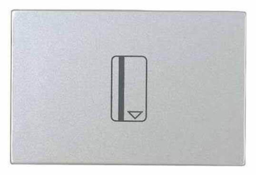 Выключатель карточный ABB Zenit 16A 250V серебро 2CLA221410N1301 Выключатель карточный ABB Zenit 16A 250V серебро 2CLA221410N1301