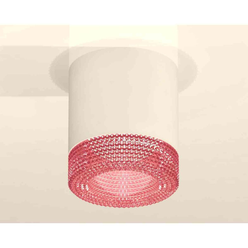 Комплект накладного светильника Ambrella light Techno Spot XS7401022 SWH/PI белый песок/розовый (C7401, N7193) Комплект накладного светильника Ambrella light Techno Spot XS7401022 SWH/PI белый песок/розовый (C7401, N7193)