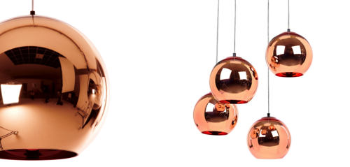 Подвесной Светильник Copper Shade Chrome D30 By Imperiumloft Подвесной Светильник Copper Shade Chrome D30 By Imperiumloft