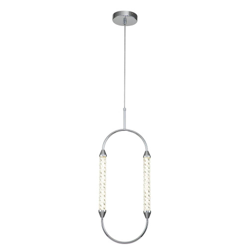 Подвесной светодиодный светильник Indigo Ellisse 14005/1P Chrome V000027L Подвесной светодиодный светильник Indigo Ellisse 14005/1P Chrome V000027L