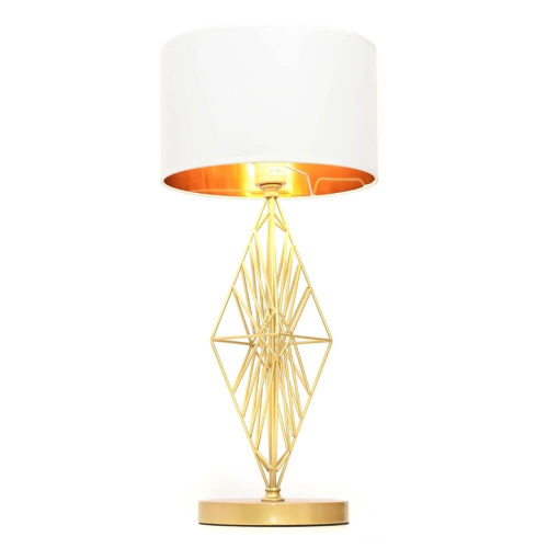 Настольная лампа Lumina Deco Salvari LDT 5533 GD+WT Настольная лампа Lumina Deco Salvari LDT 5533 GD+WT