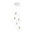 Подвесная люстра Ideal Lux Ice SP5 Bianco 237671 Подвесная люстра Ideal Lux Ice SP5 Bianco 237671