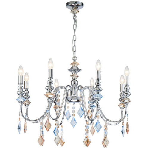 Подвесная люстра Lucia Tucci Maya 4450.8 Chrome Подвесная люстра Lucia Tucci Maya 4450.8 Chrome