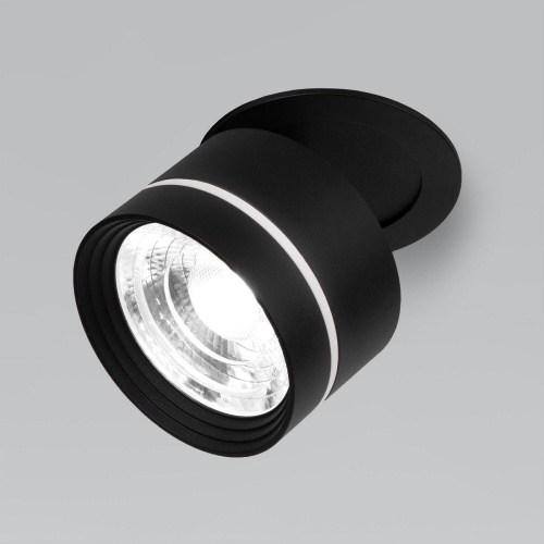 Встраиваемый светодиодный светильник Elektrostandard Stark 25035/LED 8W 4200K чёрный a062932 Встраиваемый светодиодный светильник Elektrostandard Stark 25035/LED 8W 4200K чёрный a062932