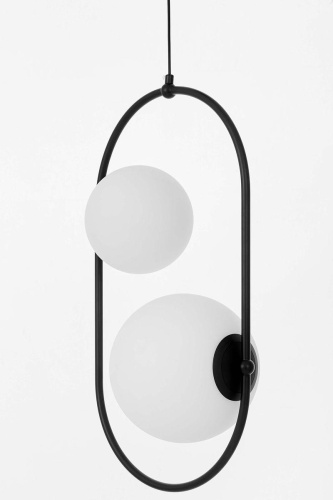 Подвесная люстра Lumina Deco Panari LDP 1210-2 BK Подвесная люстра Lumina Deco Panari LDP 1210-2 BK