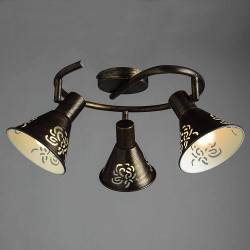 Спот Arte Lamp Cono A5218PL-3BR Спот Arte Lamp Cono A5218PL-3BR