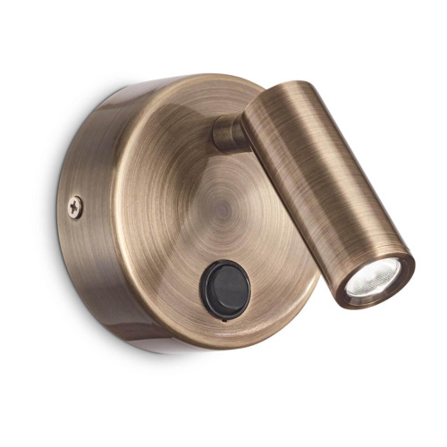 Светодиодный спот Ideal Lux Page AP Round Brunito 233680 Светодиодный спот Ideal Lux Page AP Round Brunito 233680