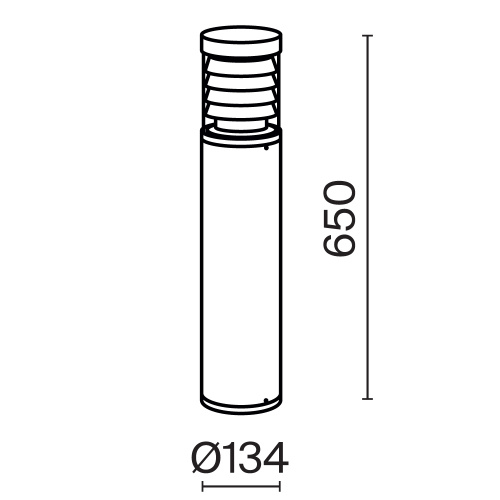 Ландшафтный светильник Outdoor O439FL-L12GF3K Ландшафтный светильник Outdoor O439FL-L12GF3K