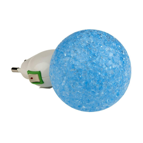 Настенный светодиодный светильник (10328) Uniel DTL-309-Шар/Blue/1LED/0,1W Настенный светодиодный светильник (10328) Uniel DTL-309-Шар/Blue/1LED/0,1W