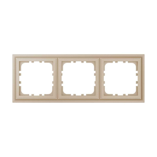 Рамка 3-постовая LK Studio (шампань) LK80 CLASSIC, 894306-1 Рамка 3-постовая LK Studio (шампань) LK80 CLASSIC, 894306-1
