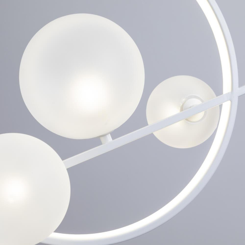 Подвесная светодиодная люстра Arte Lamp Saturn A7791SP-59WH Подвесная светодиодная люстра Arte Lamp Saturn A7791SP-59WH