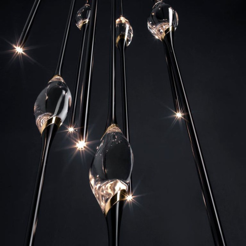 Подвесной светильник Pezzo 12 pearl black