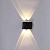 Уличный настенный светодиодный светильник Reluce 86832-9.2-004KT LED4*1W BK