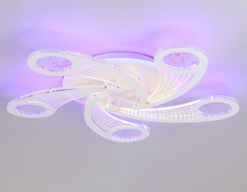 Потолочная светодиодная люстра Ambrella light Acrylica Original FA4476 Потолочная светодиодная люстра Ambrella light Acrylica Original FA4476