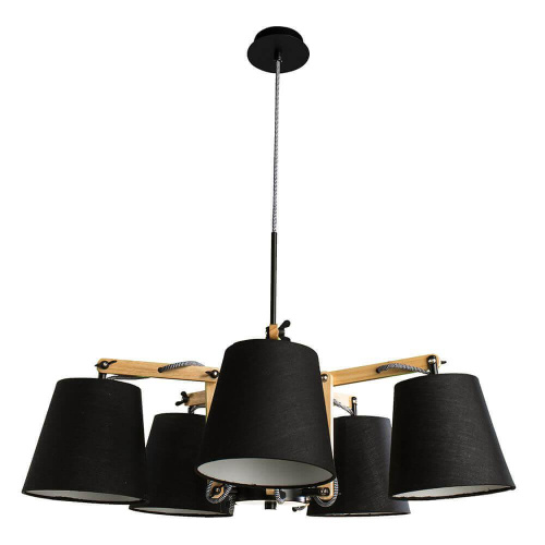 Подвесная люстра Arte Lamp Pinoccio A5700LM-5BK Подвесная люстра Arte Lamp Pinoccio A5700LM-5BK