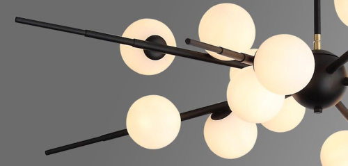 Люстра Cherry Bomb 16 Balls Black By Imperiumloft Люстра Cherry Bomb 16 Balls Black By Imperiumloft