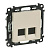 Информационная розетка RJ45 двойная Legrand Valena Life 5 кат UTP слоновая кость 753541