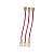 Коннектор гибкий для светодиодной ленты 5050 и 2835/120SMD Gauss (3 шт) 251204000