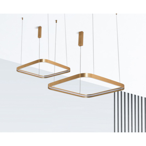 Подвесной светодиодный светильник Italline IT013-6024 gold 3000K Подвесной светодиодный светильник Italline IT013-6024 gold 3000K