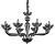 Подвесная люстра Ideal Lux Casanova SP8 Fume 095615