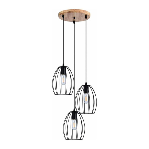 Подвесная люстра Illumico IL1011-3P-05 BK Подвесная люстра Illumico IL1011-3P-05 BK